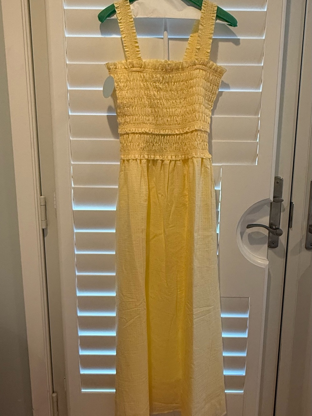 Hill House The Azalea Maxi Nap Dress in Pale Yellow - Picture 16 of 16